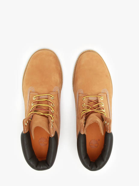 Boots Premium 6 Uit Leder Timberland Bruin men TB110061 ander zicht 3